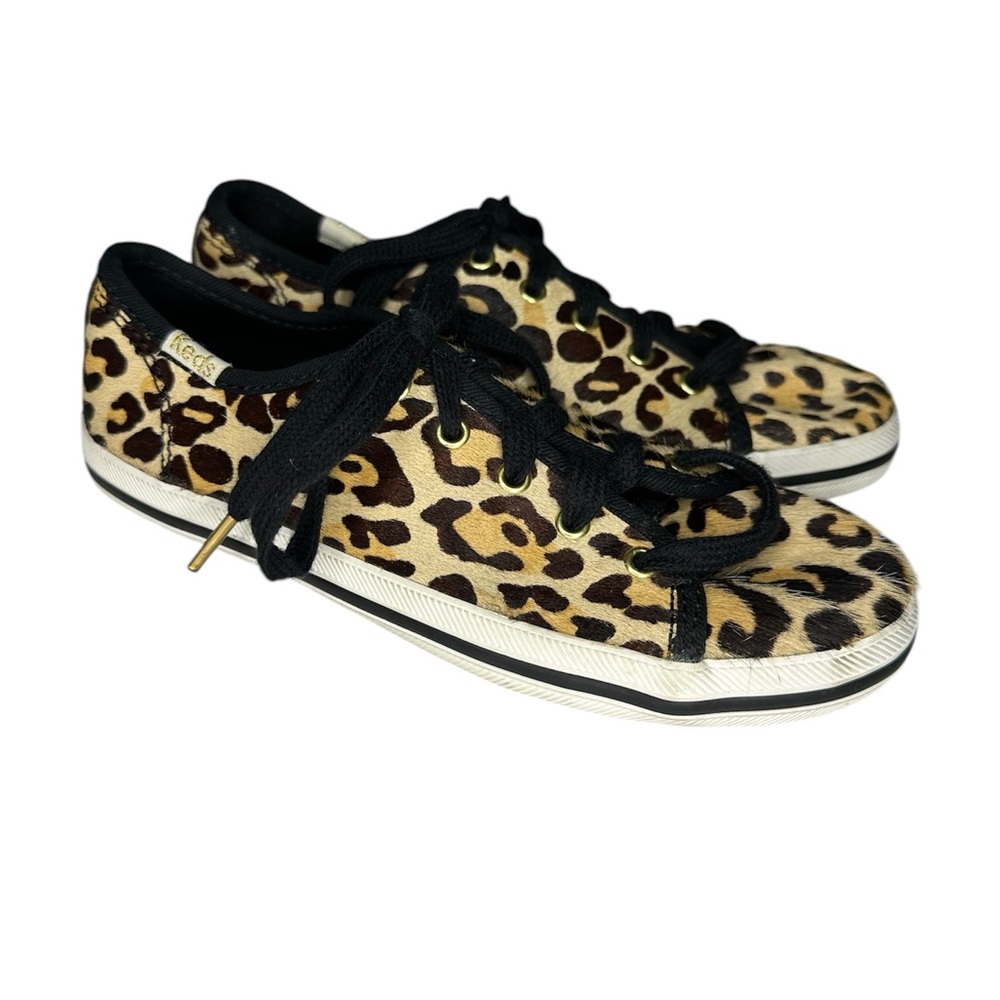 Keds x Kate Spade New York Kickstart Leopard Print Sneakers Size 13 NWOT